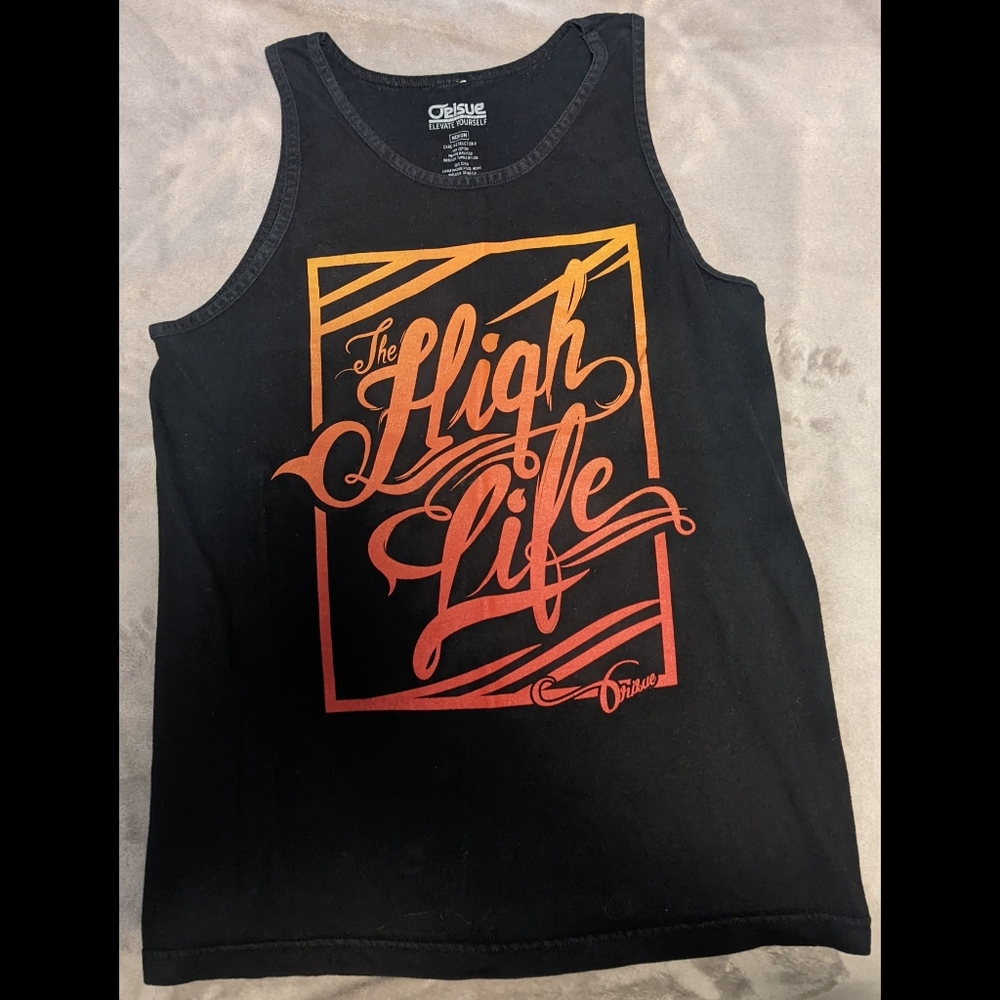 Orisue Black Tank Top